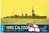 Легкий крейсер HMS "Caledon", 1923 fit