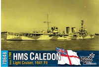 Легкий крейсер HMS "Caledon", 1941 fit