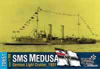 Германский легкий крейсер SMS "Medusa", 1901 г.