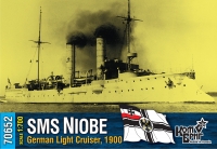 Германский легкий крейсер SMS "Niobe", 1900 г.