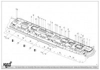 Океанский лайнер RMS Lusitania, 1907 г. По ватерлинию.