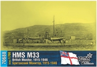 British Monitor HMS M33