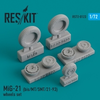 MiG-21 (bis/MT/SMT/21-93) смоляные колеса