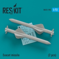 Exocet missile (2 штуки)