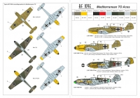 Самолет Messerschmitt Me 109Е средиземноморские