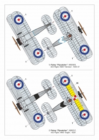 Британский истребитель Fairey "Flycatcher" ранний