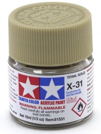 X-31 Titanium Gold