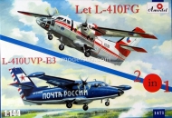 Самолет L-410FG&L-410UVP-E3 (2 шт. в 1 коробке)
