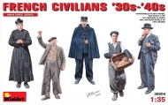 Французские гражданские лица 30-40-х гг