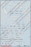 Декаль Нортроп В-2А