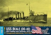 USS Paulding-class DD-40 Beale, 1912-1919